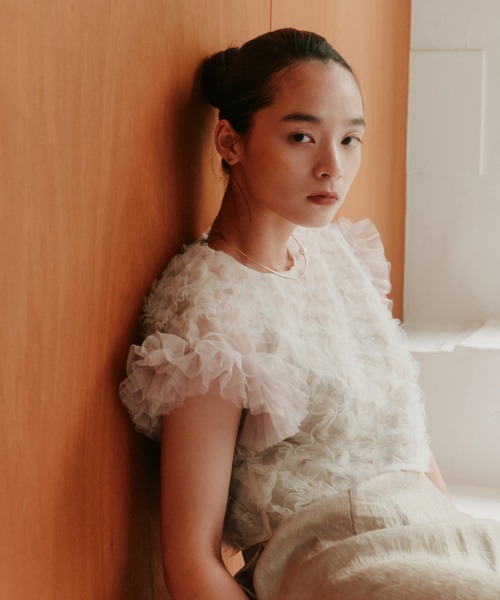kaene ドレス ボリュームブラウスセットドレス「結婚式 二次会