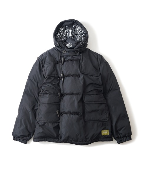 Subciety キルティングダウンジャケット 黒 Subciety（サブサエティ） ダウンジャケット ダウン DOWN DOFFLE JKT