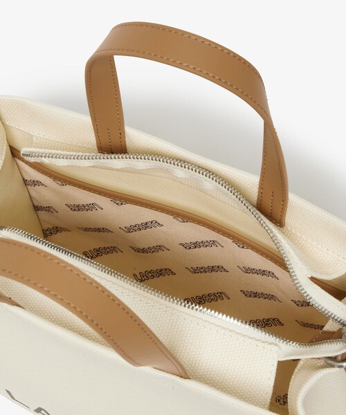 LACOSTE（ラコステ） トートバッグ ヘリテージキャンバス コットン