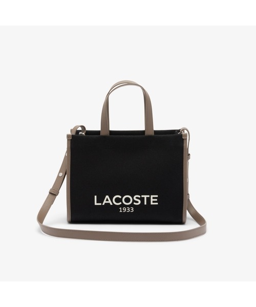 LACOSTE（ラコステ） トートバッグ ヘリテージキャンバス コットン