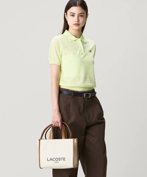 LACOSTE（ラコステ） トートバッグ ヘリテージキャンバス コットン