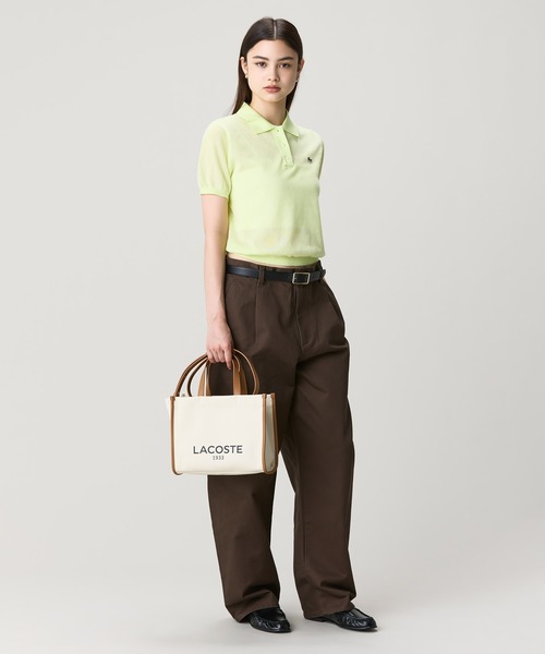 LACOSTE（ラコステ） トートバッグ ヘリテージキャンバス コットン