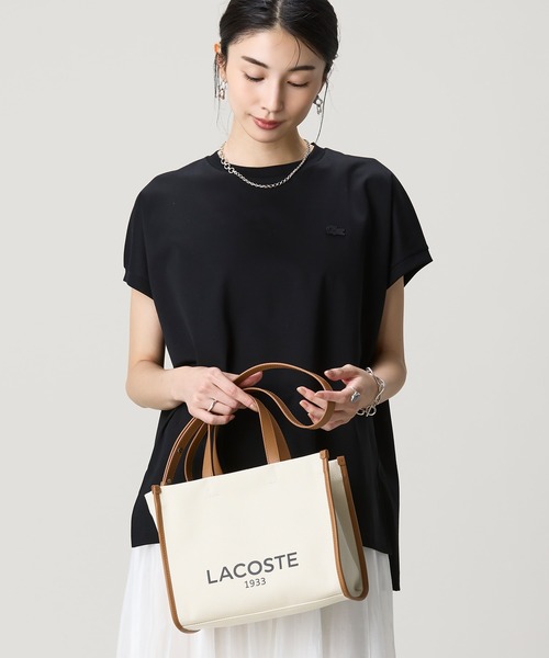 LACOSTE（ラコステ） トートバッグ ヘリテージキャンバス コットン