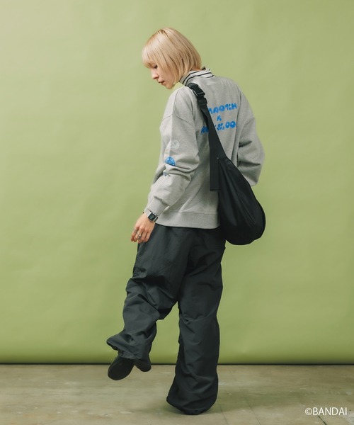 FRUIT OF THE LOOM トレーナー スウェット たまごっち×FRUIT 袖