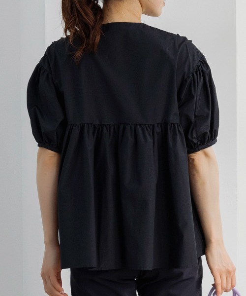 Sono ブラウス シャツ 「SONO/ソーノ」ちびフリルブラウス