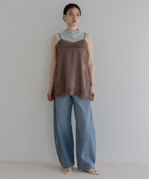 ジーンズ デニム デニムパンツ 「定番人気」Apbコクーンデニムパンツ「追加3」 レディースの画像