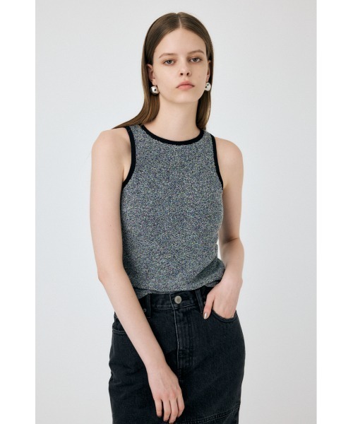 タンクトップ ノースリーブ TOWELIE ニット タンクトップ レディース MOUSSY タンクトップ ノースリーブ TOWELIE ニット レディース