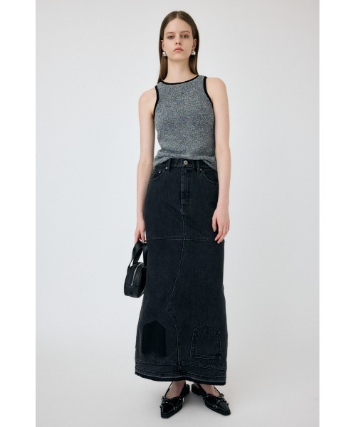 MOUSSY タンクトップ ノースリーブ TOWELIE ニット レディース