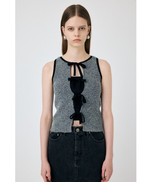 タンクトップ ノースリーブ TOWELIE ニット タンクトップ レディース MOUSSY タンクトップ ノースリーブ TOWELIE ニット レディース