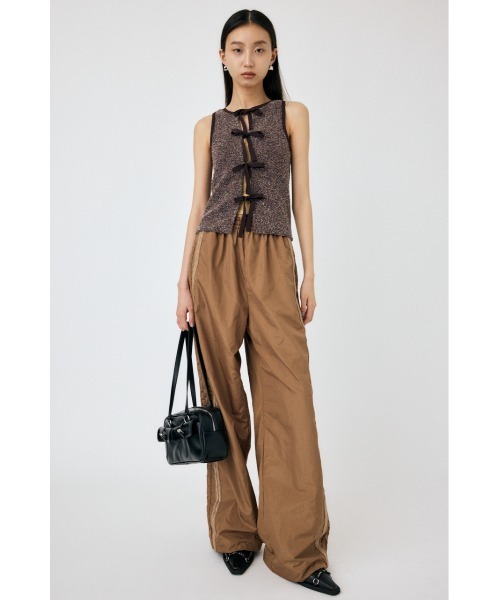 【moussy】ノースリーブ TOWELIE ニット タンクトップ MOUSSY タンクトップ ノースリーブ TOWELIE ニット レディース