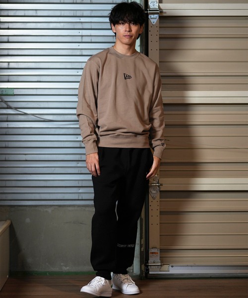 ☆Newera☆NE-TECH マンツーマン スウェット トレーナー 全3色 楽天市場】ニューエラ トレーナー NEW ERA クルーネック 黒 白