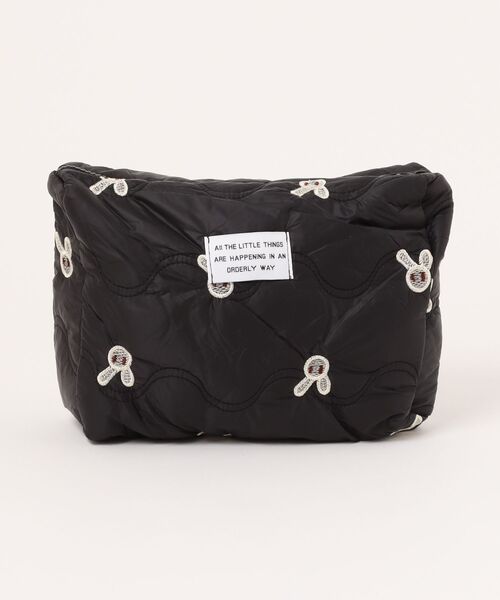 Pochi Pouch ポーチ Pouch/「3サイズ展開」花柄 キルティング