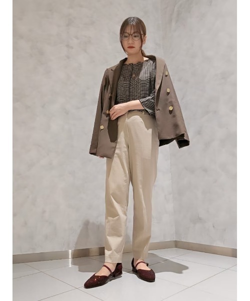 NICAL パンプス 「本革」「NICAL」ラインストーンセパレートパンプス