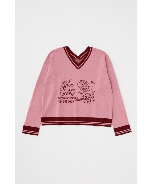 ニット セーター PU VINTAGE LIKE ニット レディース