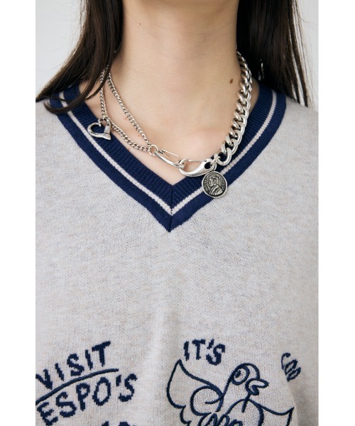 ニット セーター PU VINTAGE LIKE ニット レディース PROJECT U ニット セーター PU VINTAGE LIKE レディース