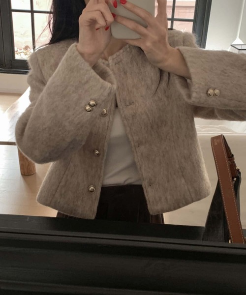 MAISON DE THERESE（メゾン ド テレーズ） ジャケット ノーカラー