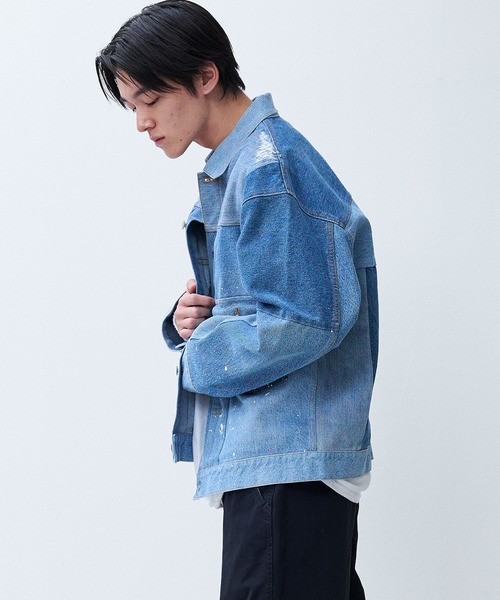 Johnbull デニムジャケット gジャン 「rebear by Johnbull