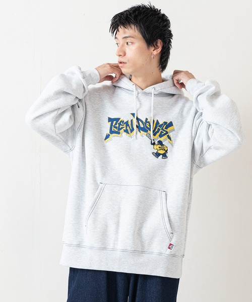 ★MEENDERI★BARTACK STITCH HOODIE - OLIVE★正規品/直送料込 CONTRAST STITCH PULLOVER HOODIE | HOODIE | 24karats OFFICIAL