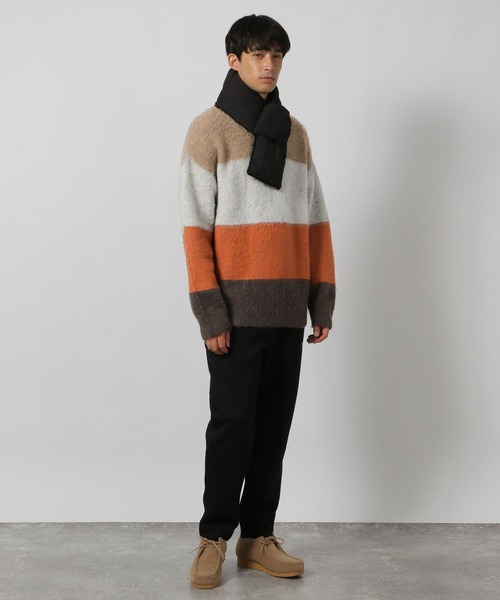 LAKOLE（ラコレ） セーター ニット カラーブロックニットプルオーバー