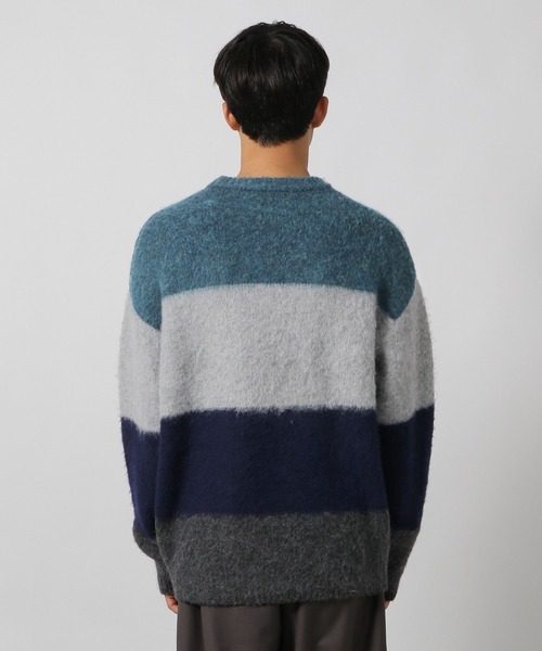 LAKOLE（ラコレ） セーター ニット カラーブロックニットプルオーバー