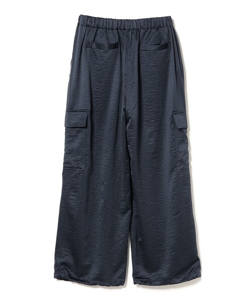 bming by BEAMS サテンカーゴパンツ 25SS B：MING by BEAMS カーゴパンツ サテン カーゴ パンツ（S〜M