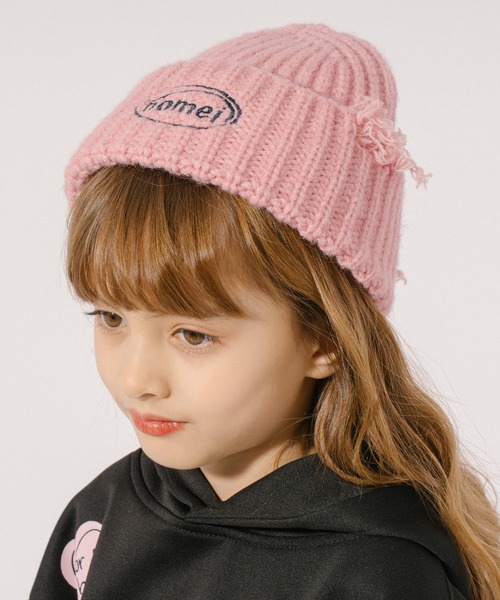 URBAN CHERRY（アーバンチェリー） ニット帽 ニットキャップ ダメージ