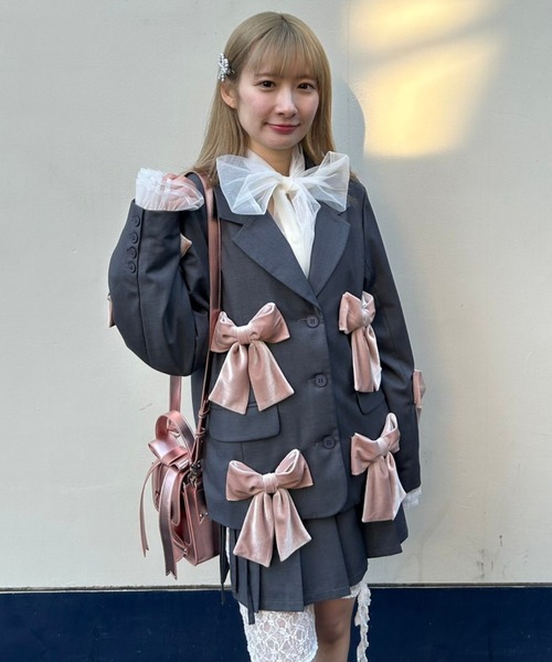 CandyStripper 値下げ中 RIBBON TULLE BLOUSE RIBBON TULLE