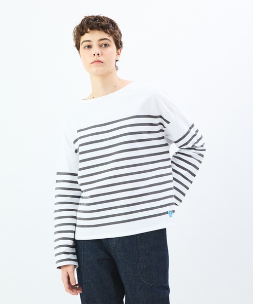 ORCIVAL ドロップショルダー ラッセルワイドTシャツ WOMEN Bshop｜ORCIVAL | ドロップショルダー ラッセルワイドTシャツ
