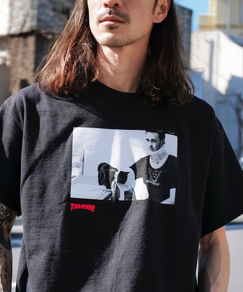 THRASHER（スラッシャー） tシャツ TOY MACHINE TEMPLETON S/S T