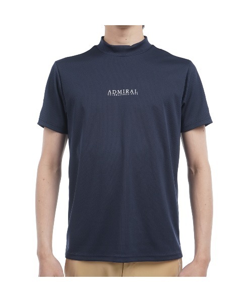【アドミラル】シャツ Admiral Golf（アドミラルゴルフ） ポロシャツ フラッグ モックネック