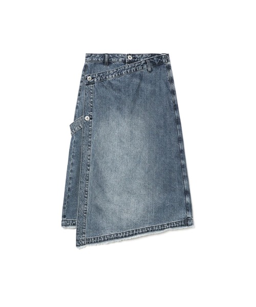 BAPY BY A BATHING APE スカート DENIM WRAP SKIRT : ZOZOTOWN Yahoo