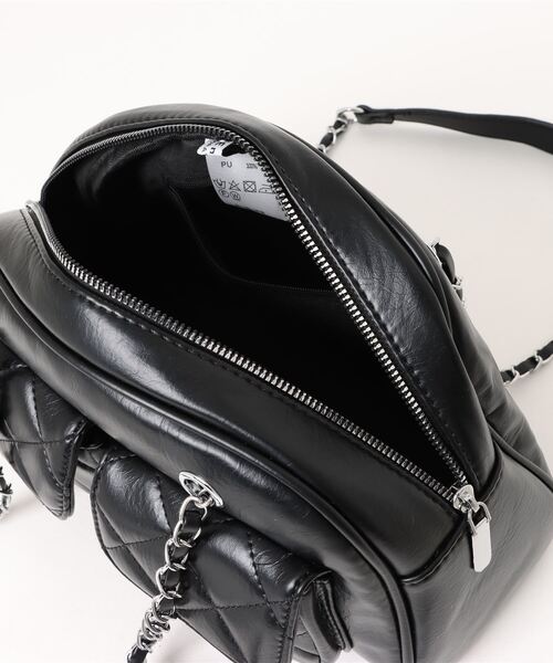 FINEnough ショルダーバッグ バッグ 卒業式 アウトポケット