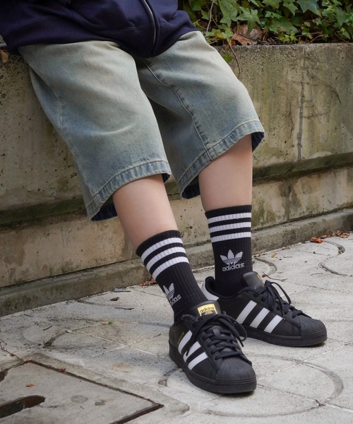 adidas 靴下 「adidas/アディダス」ミッドカットクルーソックス