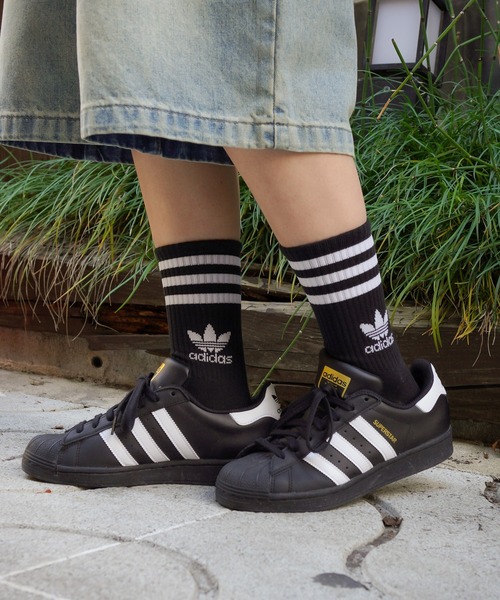 adidas 靴下 「adidas/アディダス」ミッドカットクルーソックス
