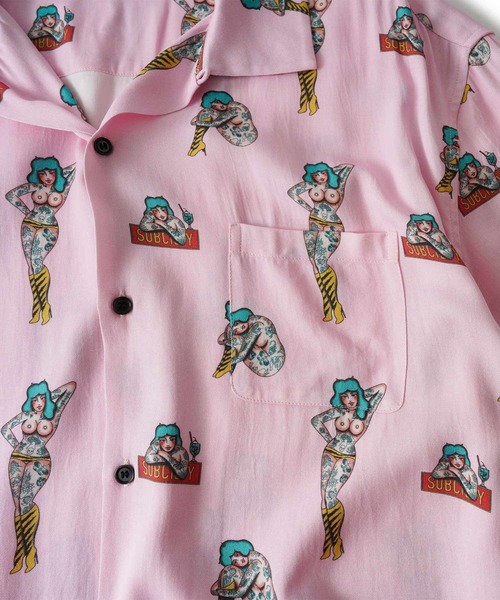 Subciety シャツ Aloha shirt メンズ レディース : ZOZOTOWN