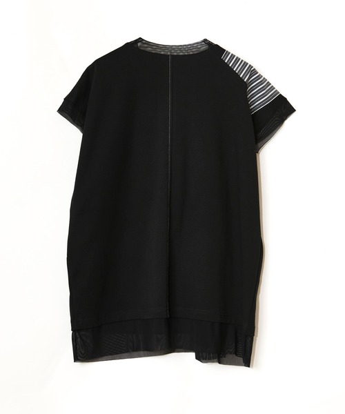新品タグ付【AULA AILA】リボンポイントTシャツ（Black） AULA AILA（アウラ アイラ） tシャツ リボンポイントTシャツ