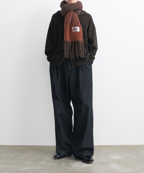 SINSS マフラー フリー ブルー メンズ : ZOZOTOWN Yahoo!店 - 通販