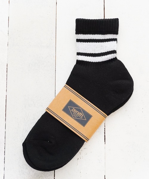 ZENITH（ゼニス） 靴下 「RS」「ZENITH」NEW LINE CREW SOCKS メンズ
