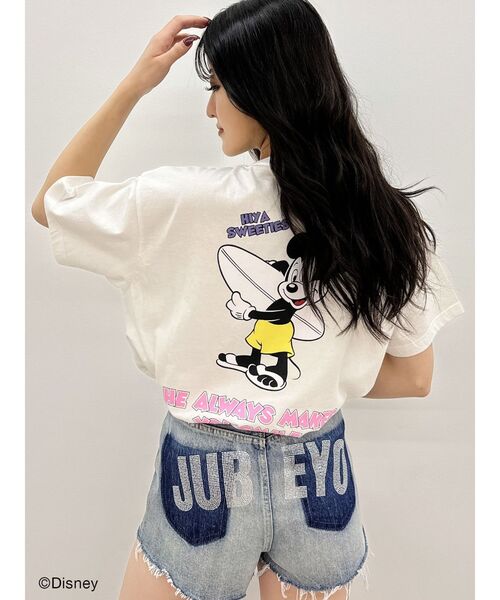 GYDA tシャツ Mickey Mouse / バックプリントBIG Tシャツ