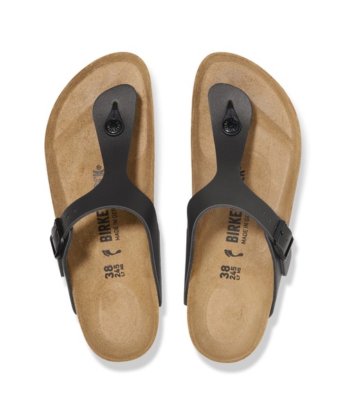 BIRKENSTOCK サンダル Gizeh / ギゼ スムースレザー black