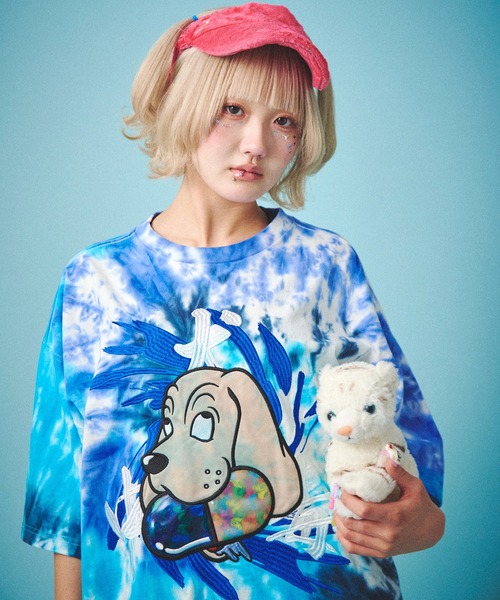 GALFY（ガルフィー） tシャツ GALFY-犬中毒Tee メンズ レディース
