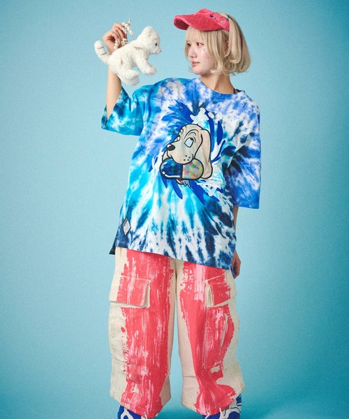 GALFY（ガルフィー） tシャツ GALFY-犬中毒Tee メンズ レディース 