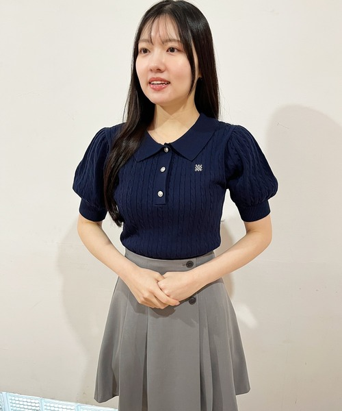 特価❣️Mロゴが可愛いニット新品未使用❣️ 楽天市場】【アウトレット】【返品不可】刺繍ロゴニット