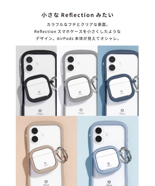 AirPods4本体(刻印あり)+ iFace ケース iFace airpods4 ケース エアポッズ4ケース エアーポッズ4 airpods 第4