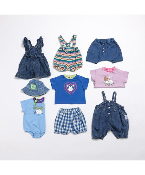 ベビー服 ロンパース 「Bpop」カラフルモチーフボディオール | BREEZE | 08