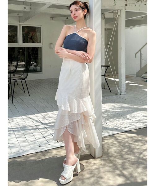 RESEXXY スカート メッシュラッフルスカート RESEXXY スカート メッシュラッフルスカート : ZOZOTOWN Yahoo