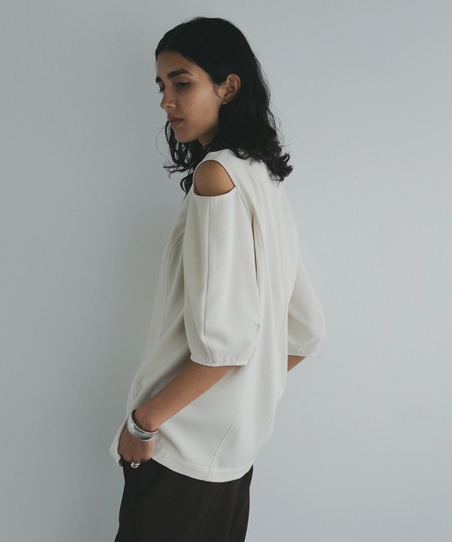 MANOF（マノフ） tシャツ SLASH SHOULDER TOPS レディース : ZOZOTOWN 