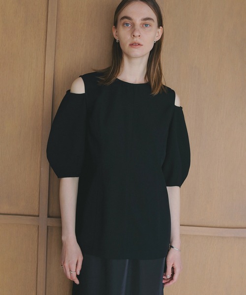 MANOF（マノフ） tシャツ SLASH SHOULDER TOPS レディース : ZOZOTOWN 