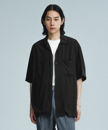 シャツ 「BLACK/WHITE」プレーンカラー アロハシャツ メンズ｜ZOZOTOWN Yahoo!店
