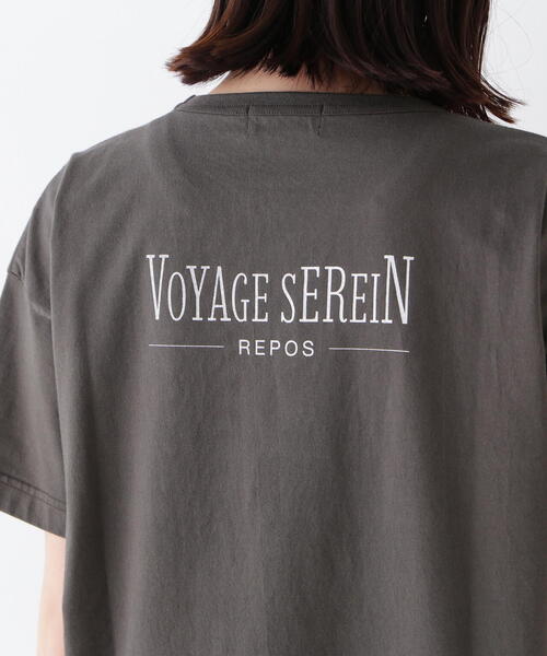 human woman tシャツ バックロゴポケットTシャツ レディース